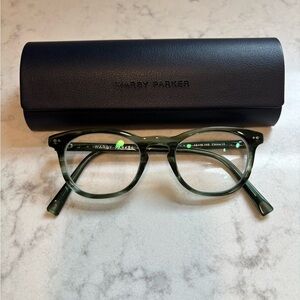 Warby Parker Malik Cypress Green Eyeglasses